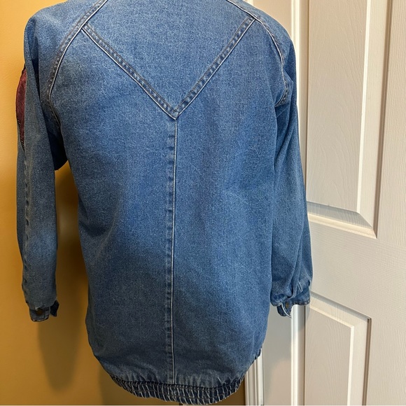 Women Vintage Denim vintage 80’s lined be in the current seen denim jacket - Picture 14 of 16